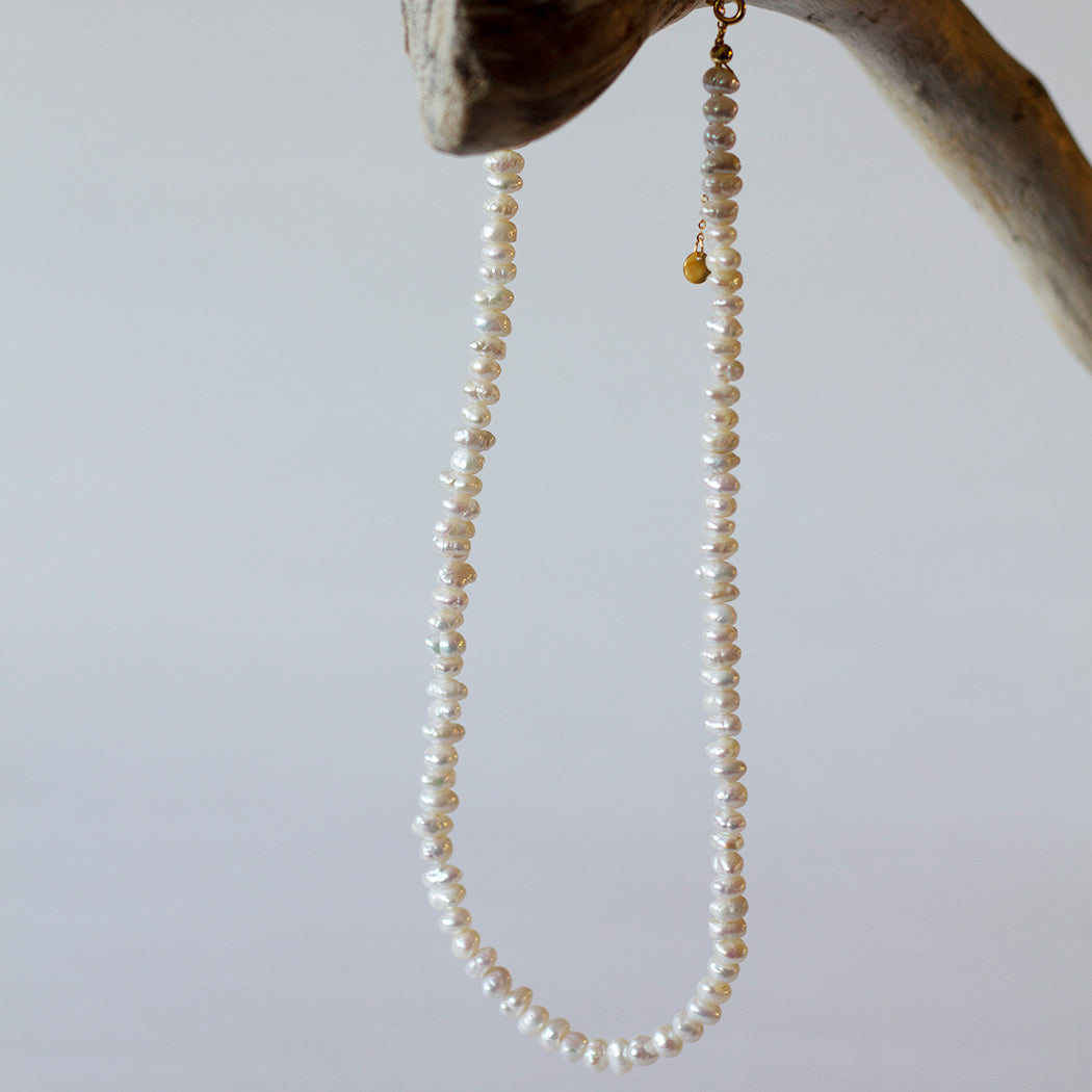 Collar de Perlas cultivadas irregulares