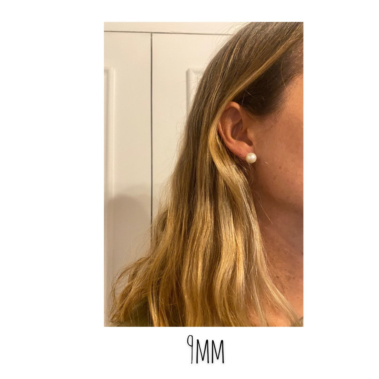 Aro de Perla Cultivada 9mm y Goldfilled