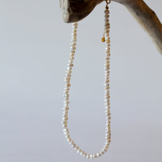 Collar de Perlas cultivadas irregulares